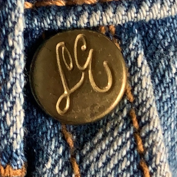 LANA ERICA Vtg Embroidered & Rhinestone Jeans - Picture 8 of 16